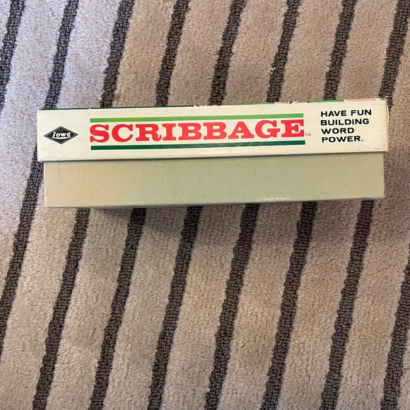 VIntage 1963 Lowe Scribbage game - Picture 2 of 8